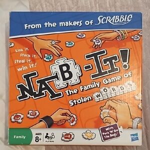 Hasbro Nab-It! Family Game - Orange and White